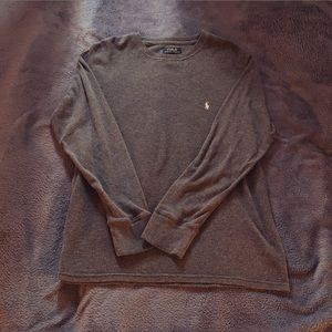 Polo Ralph Lauren Grey Long-sleeve T-Shirt